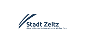 Logo Stadt Zeitz Grüne Wohn- und Kulturstadt an der Weißen Elster